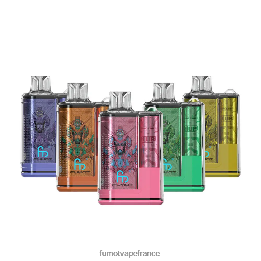 Fumot Crystal Boîte de vape jetable de 20 ml 12000 (1 pièce) pastèque framboise - Fumot vape France 00BH4J277
