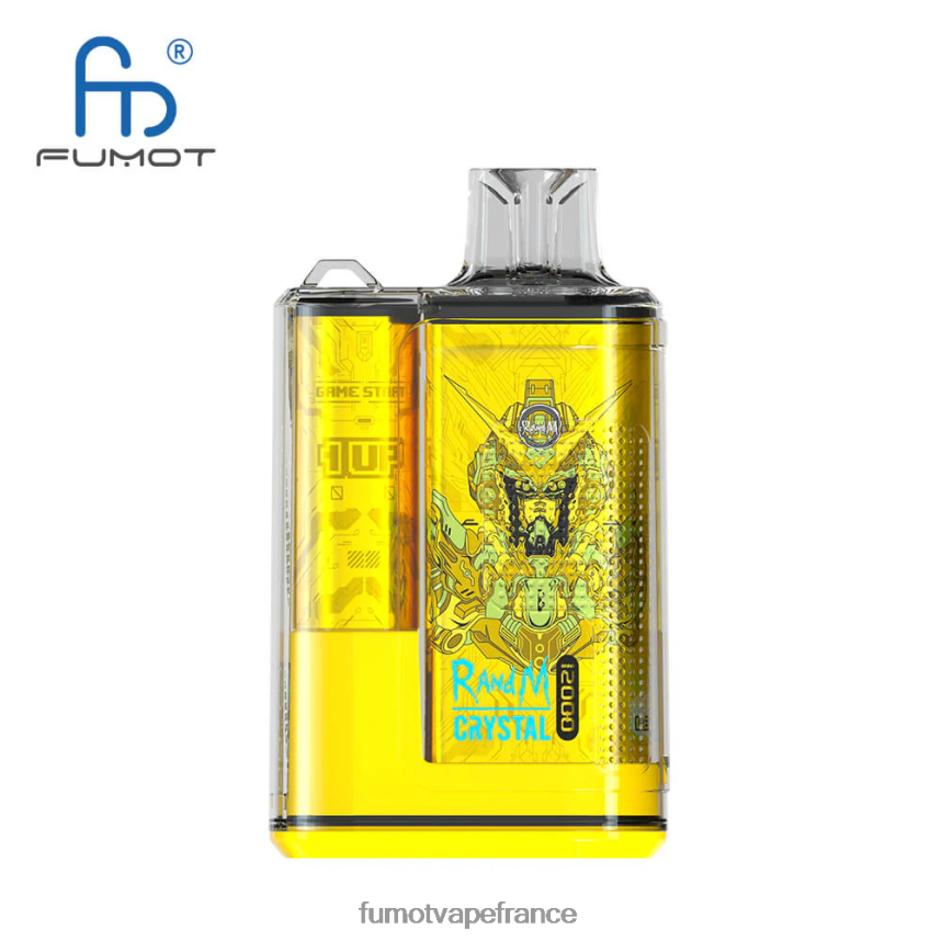 Fumot Crystal Boîte de vape jetable de 20 ml 12000 (1 pièce) pastèque framboise - Fumot vape France 00BH4J277