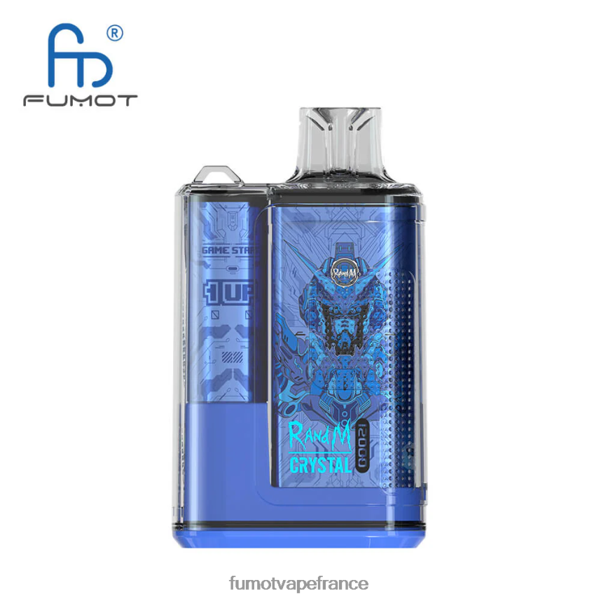 Fumot Crystal Boîte de vape jetable de 20 ml 12000 (1 pièce) pastèque framboise - Fumot vape France 00BH4J277