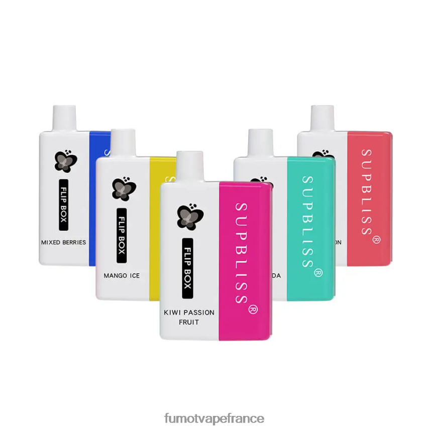 Fumot Supbliss Flip kit vape remplaçable box 6000 - 10ml (1 pièce) Baies mélangées - Fumot cigarette electronique 00BH4J339