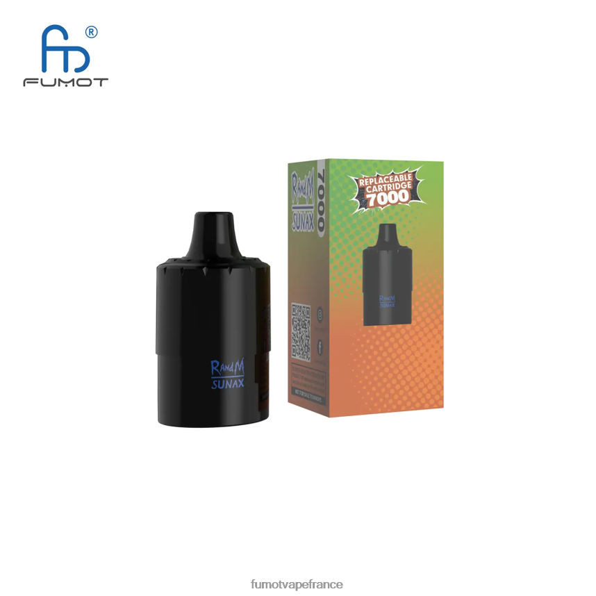 Fumot Sunax Cartouche de vape remplaçable 7000 (1 pièce) citron pomme rouge - Fumot vape avis 00BH4J493