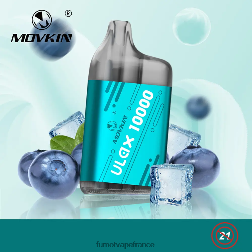Fumot Movkin Ulax 10000 vape pod jetable - 12ml (1 pièce) jeu de quilles - Fumot vape avis 00BH4J313