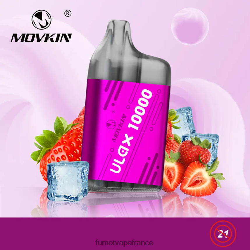 Fumot Movkin Ulax 10000 vape pod jetable - 12ml (1 pièce) jeu de quilles - Fumot vape avis 00BH4J313