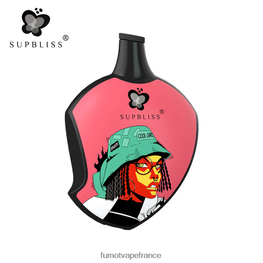 Fumot Supbliss Pod de vape jetable sp6000 - 12 ml (1 pièce) myrtille framboise - Fumot vape avis 00BH4J453