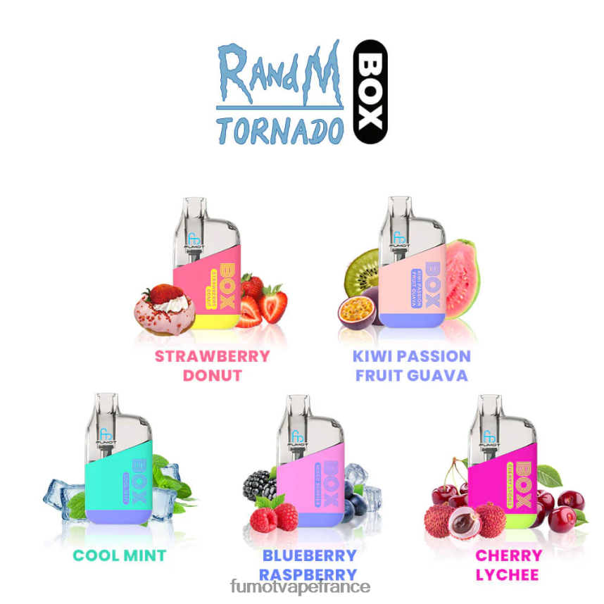 Fumot Tornado Boîte de 10000 vape pods jetables - 20 ml (1 pièce) bingo, coup de cœur - Fumot vape avis 00BH4J363