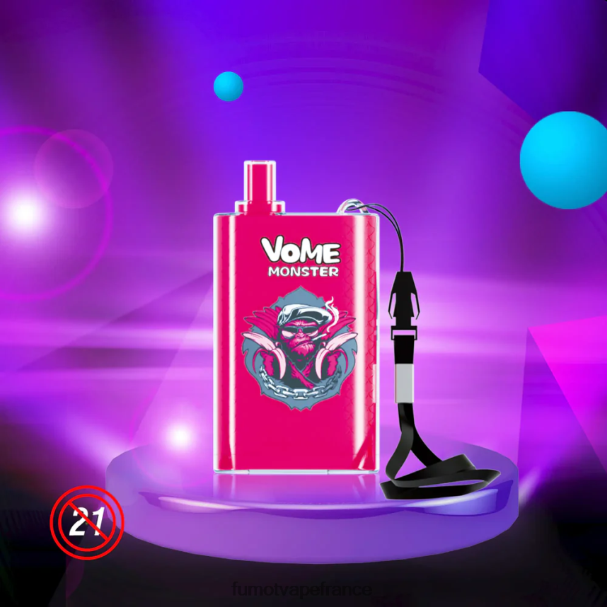 Fumot Vome Monster 10000 appareils à dosettes jetables - 20 ml (1 pièce) bonbons arc-en-ciel - Fumot vape prix 00BH4J435