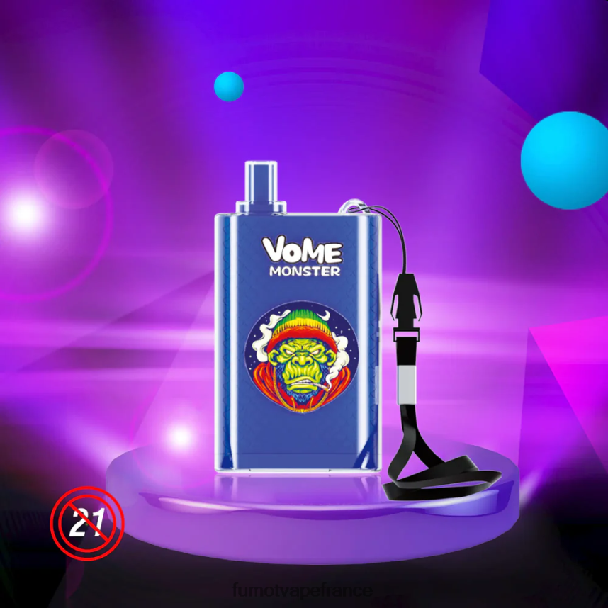 Fumot Vome Monster 10000 appareils à dosettes jetables - 20 ml (1 pièce) bonbons arc-en-ciel - Fumot vape prix 00BH4J435