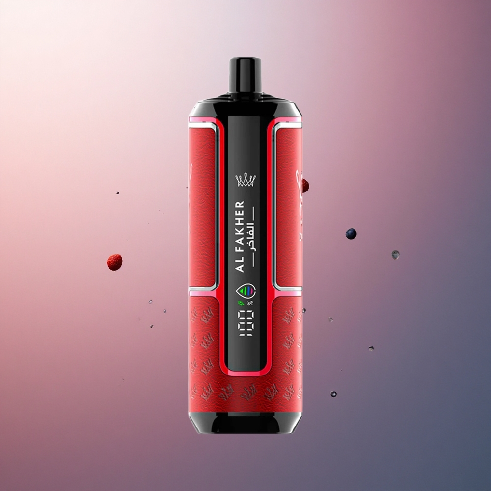 Al Fakher Crown Bar 15K Hypermax Fraises Explosives avec 6mg de nicotine et batterie 600mAh