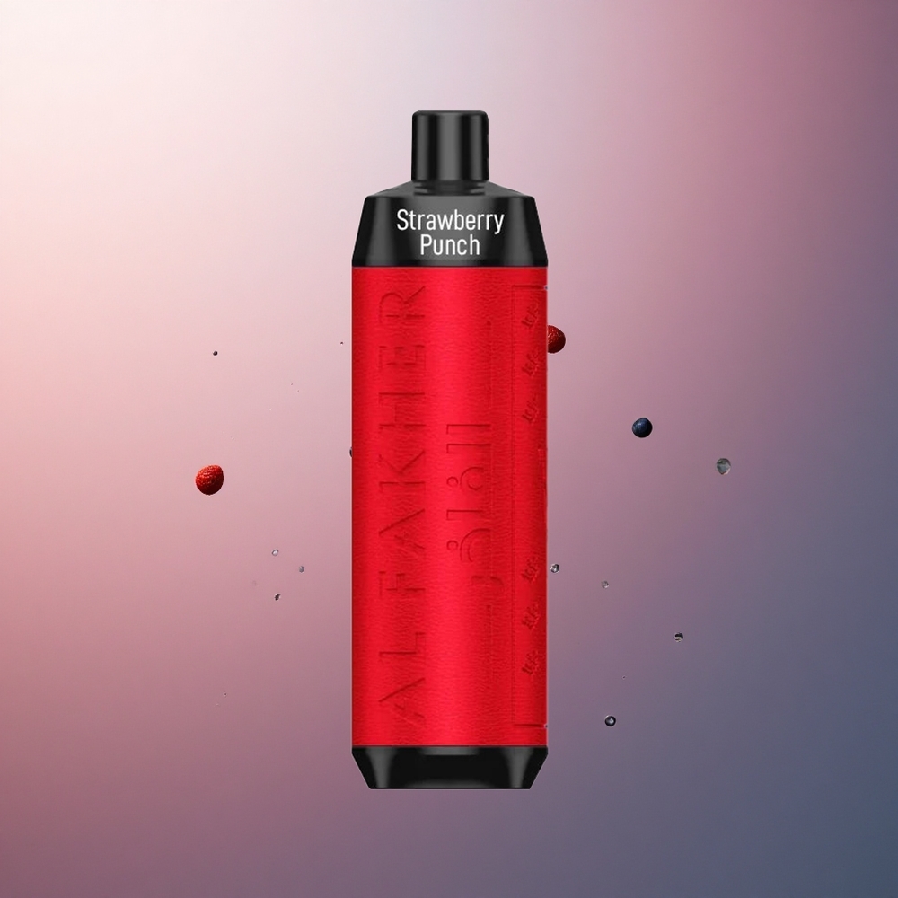 Al Fakher Crown Bar 8000 Crystal Frappe à la Fraise 600mAh 5mg Nicotine 0.6 ohm