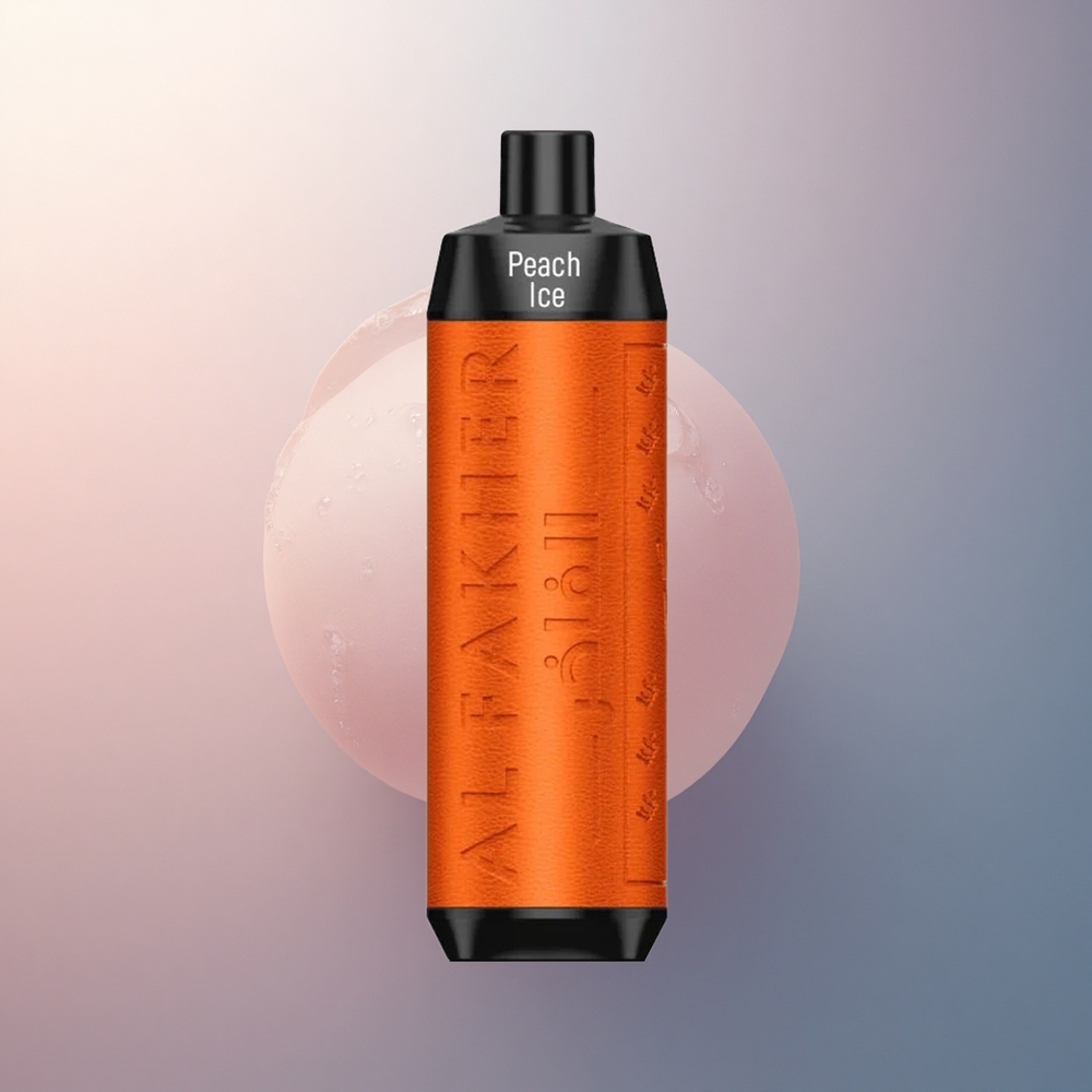 Al Fakher Crown Bar 8000 Crystal Glace de Pêche à la Batterie 600mAh et Nicotine 5mg