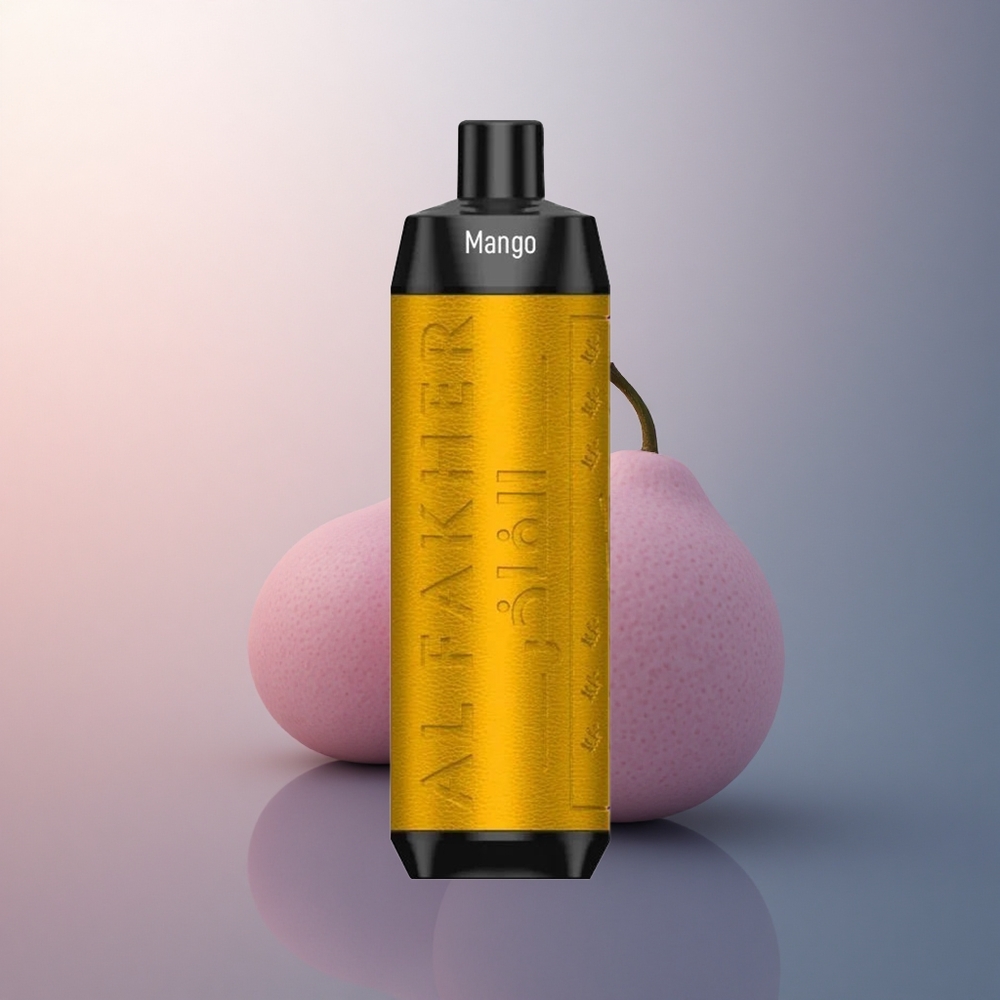 Al Fakher Crown Bar 8000 Crystal Glace à la Mangue avec 5mg de Nicotine et 600mAh