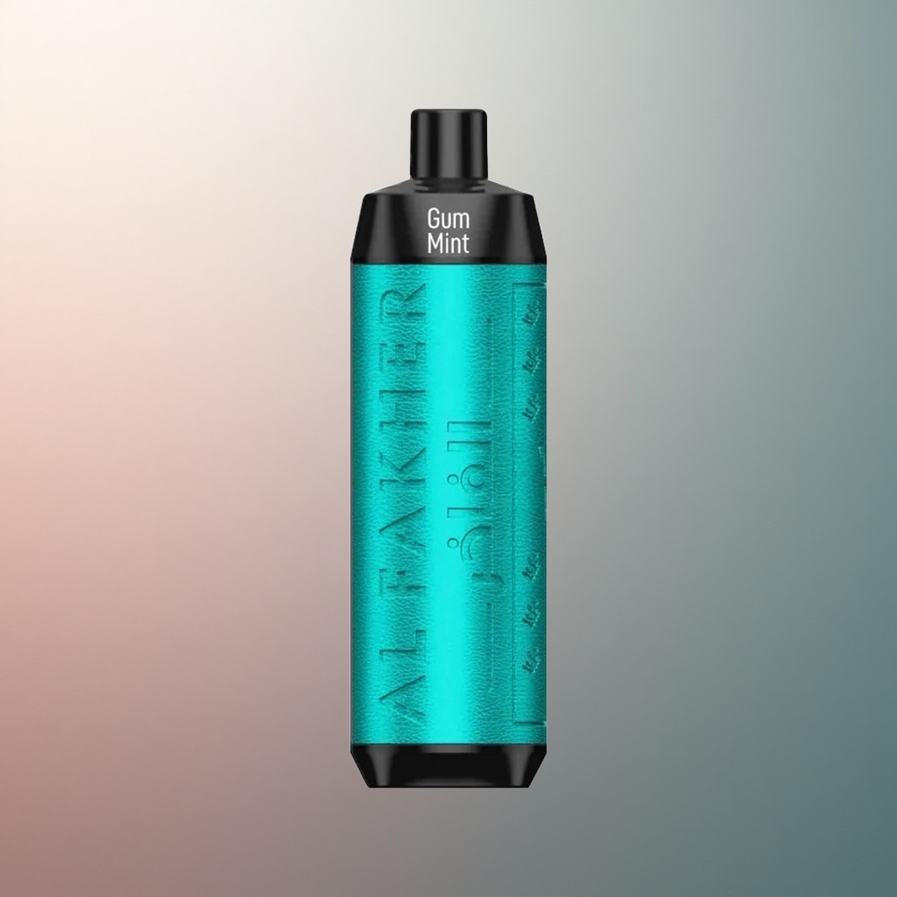 Al Fakher Crown Bar 8000 Crystal Menthe Gomme avec 5mg de nicotine et batterie 600mAh