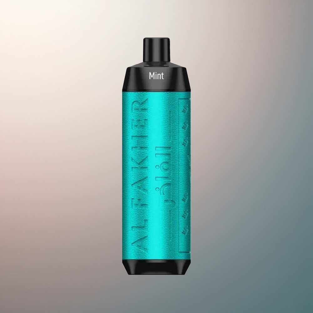 Al Fakher Crown Bar 8000 Crystal Vape Jetable Menthe Cristal avec 5mg de Nicotine et 600mAh