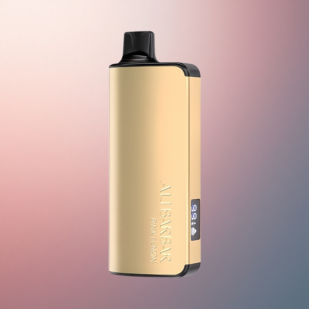 Alibarbar Ingot 9000 Puffs Citron Rose Électrique 2350mAh