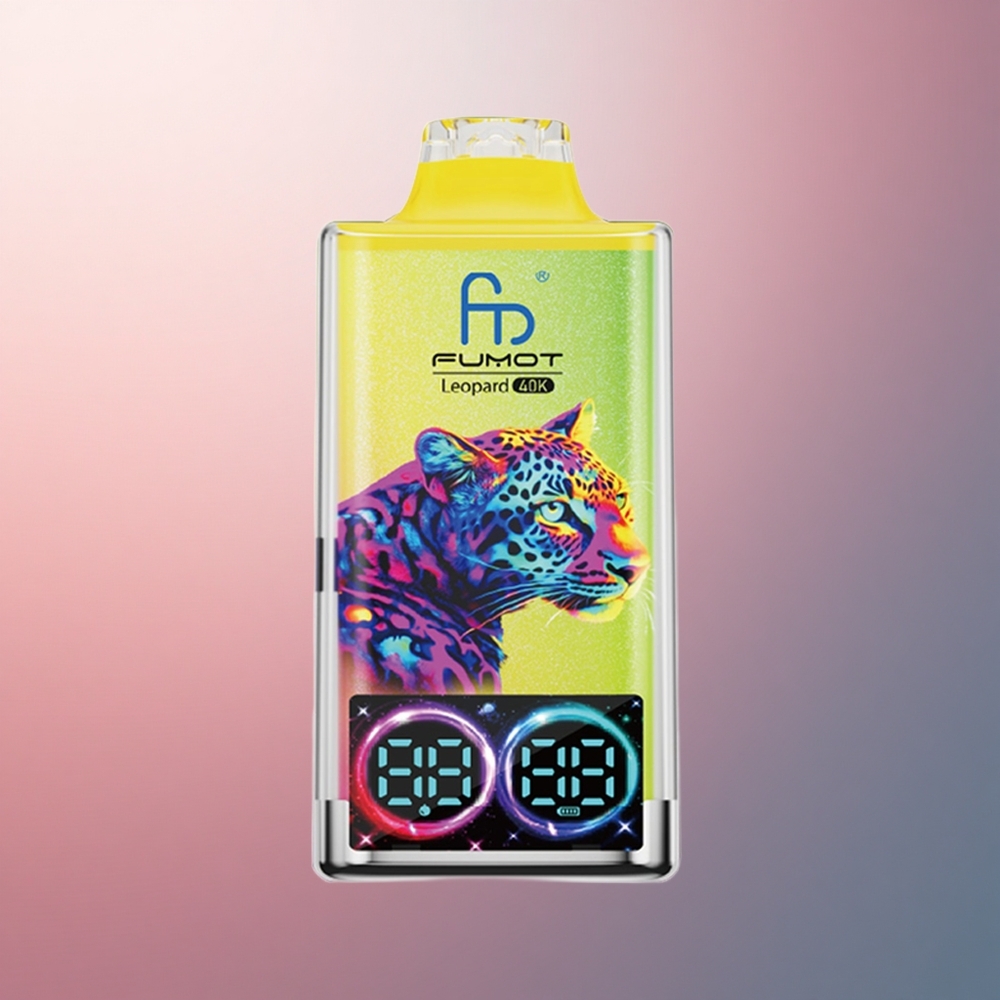 Fumot Leopard 40K Puffs Citronnade Rose 5% Nicotine 700mAh Dual Mesh