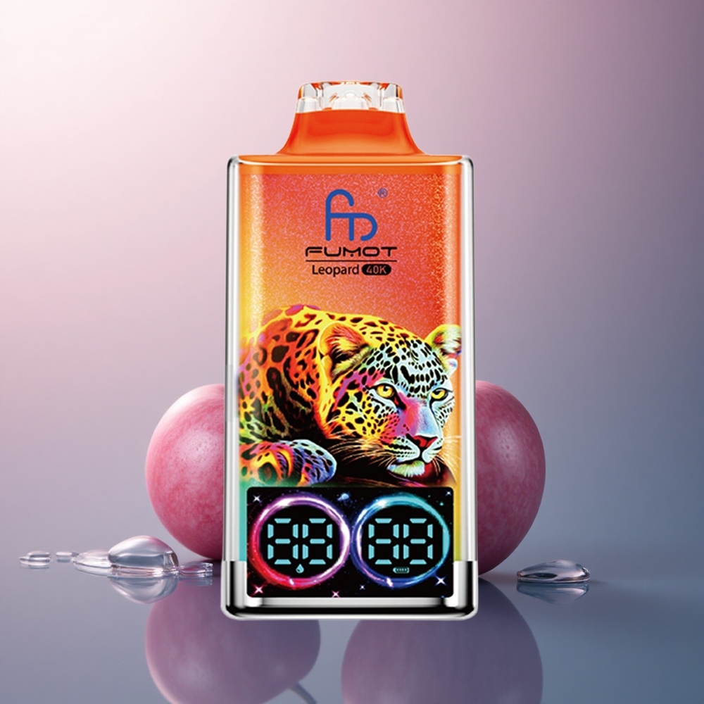 Fumot Leopard 40K Puffs Glace Cerise Dual Mesh 5% Nicotine 700mAh