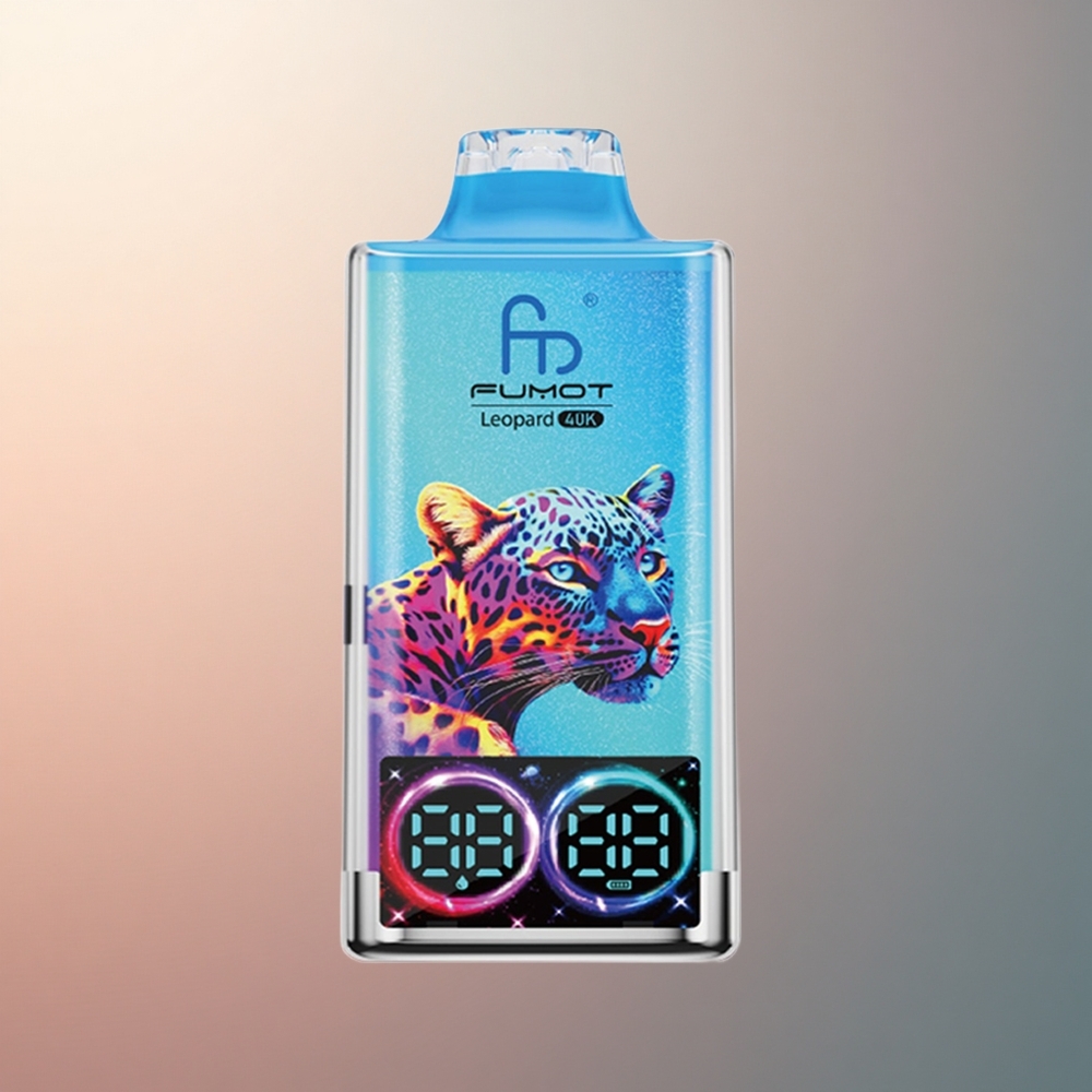 Fumot Leopard 40K Puffs Mangue Ananas Pêcheux avec 5% de nicotine et 700mAh