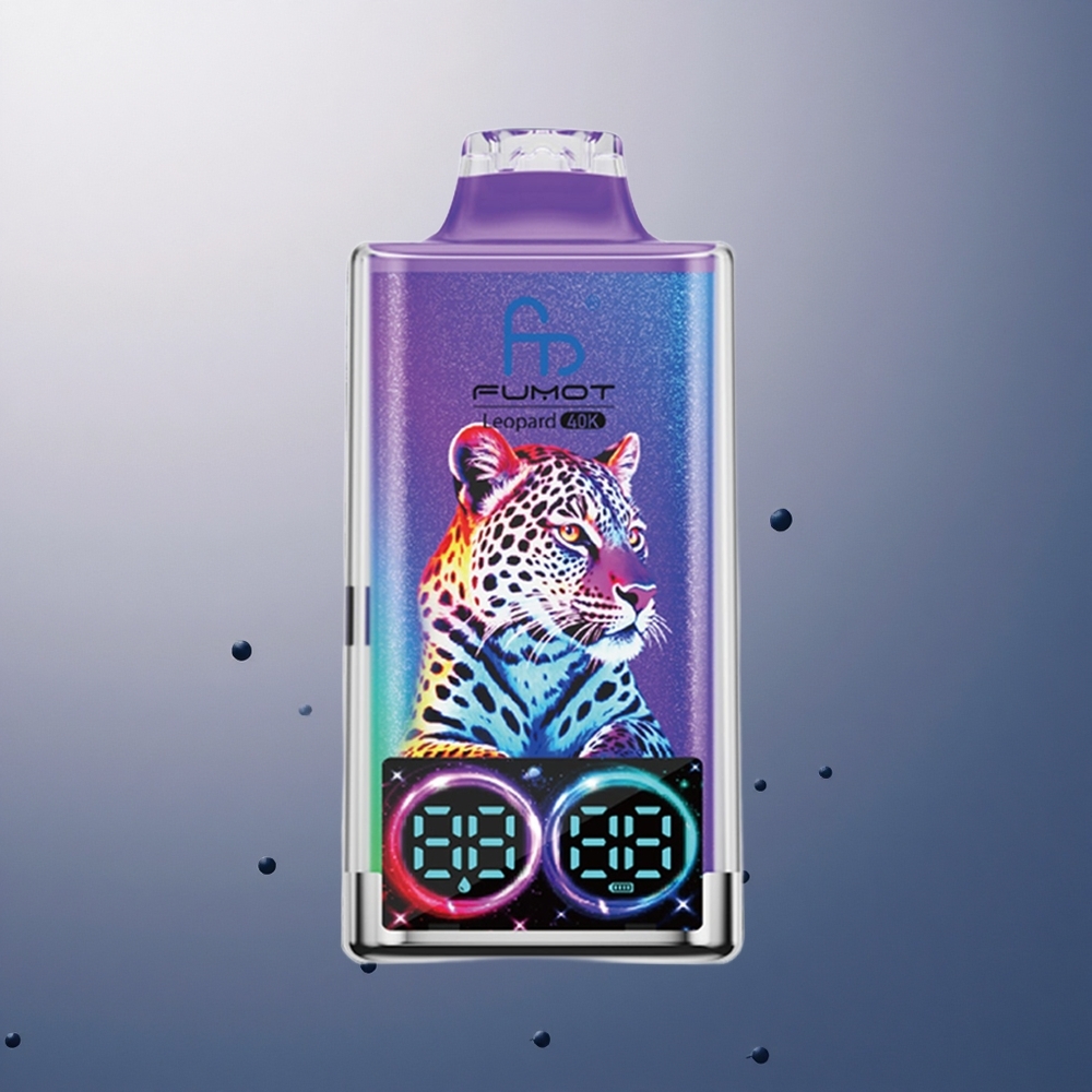 Fumot Leopard 40K Puffs Monsieur Bleu 5% Nicotine 700mAh Dual Mesh