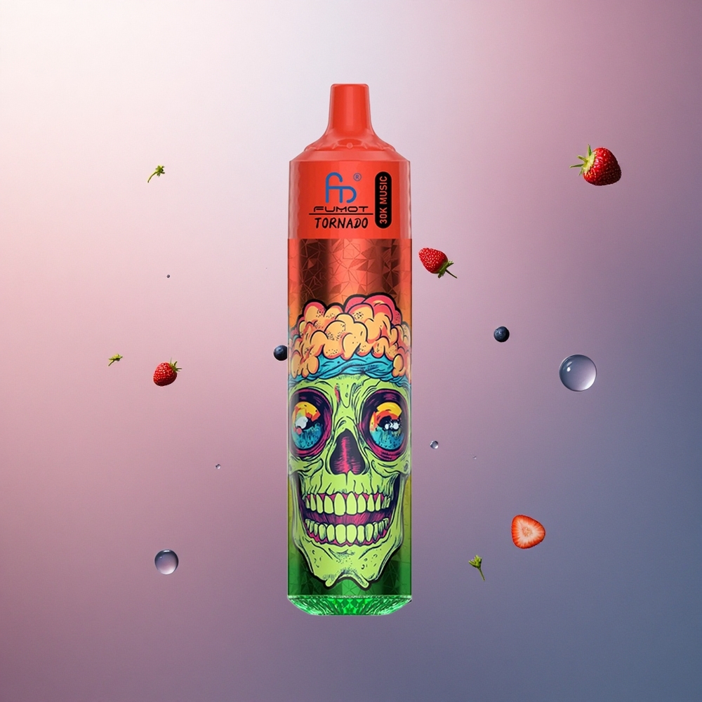 Fumot Randm Tornado 30000 Puffs Glace à la Fraise Baie avec 30mL et 5% de nicotine