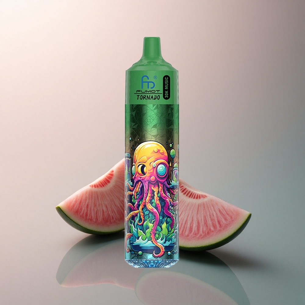 Fumot Randm Tornado 30000 Puffs Pastèque Melon avec 5% nicotine et 600mAh