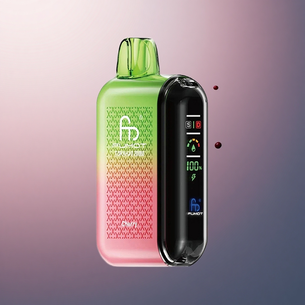 Fumot Tornado 20000 Puffs Cerise Double Mesh 20ml 850mAh
