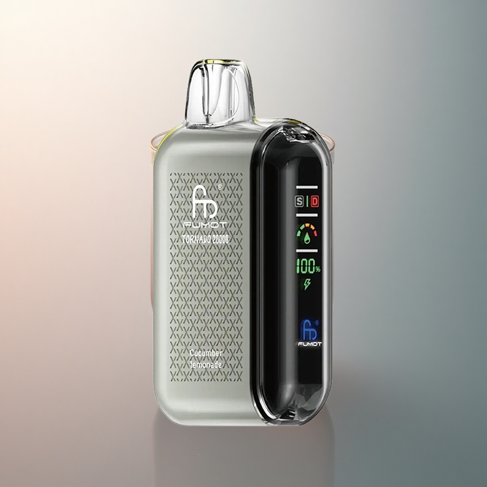 Fumot Tornado 20000 Puffs Citronnade Concombre à Double Mesh et 850mAh