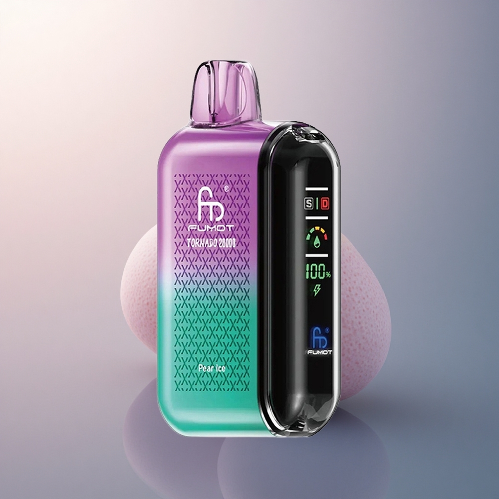 Fumot Tornado 20000 Puffs Glace Poire Dual Mesh 850mAh