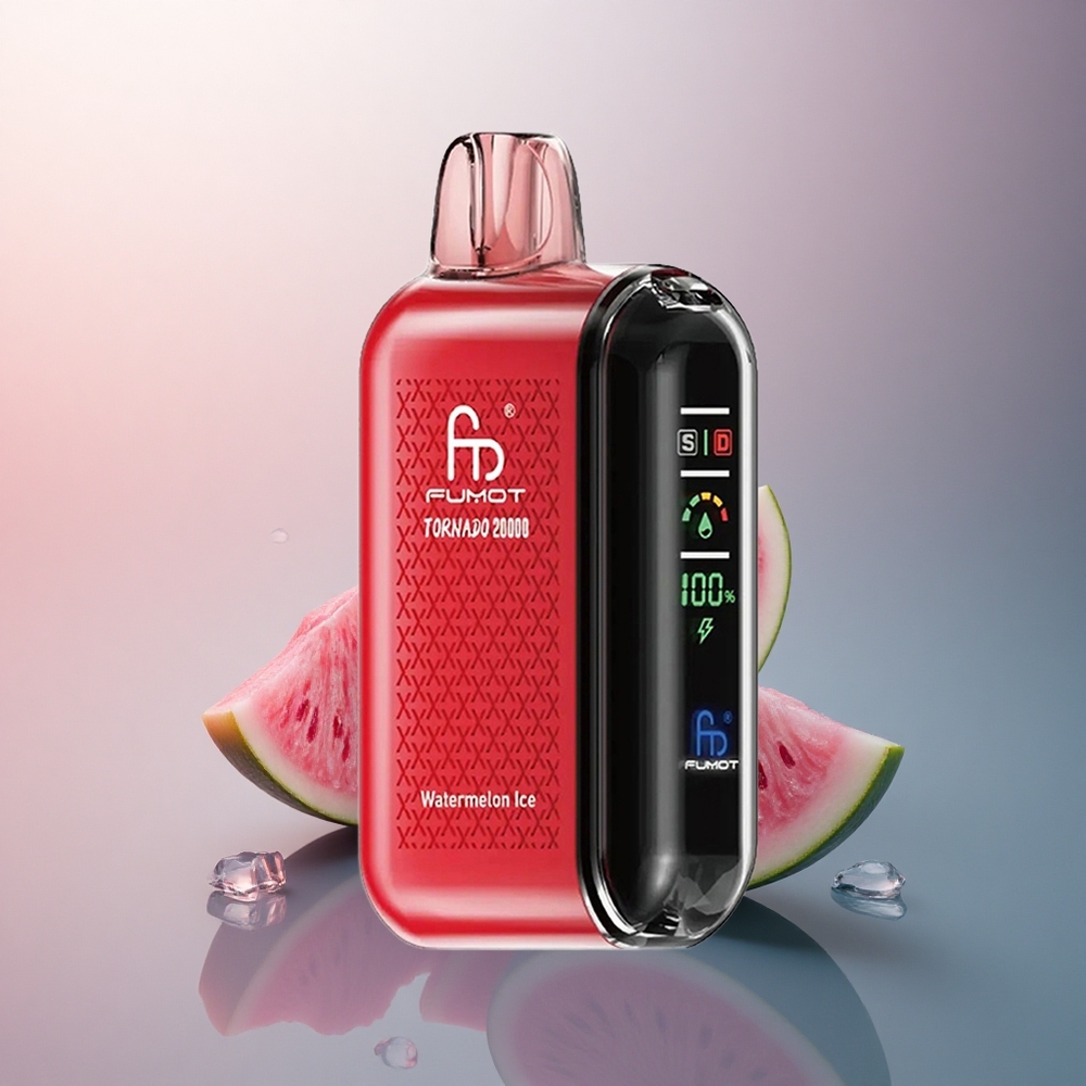 Fumot Tornado 20000 Puffs Glace à la Pastèque Dual Mesh 850mAh