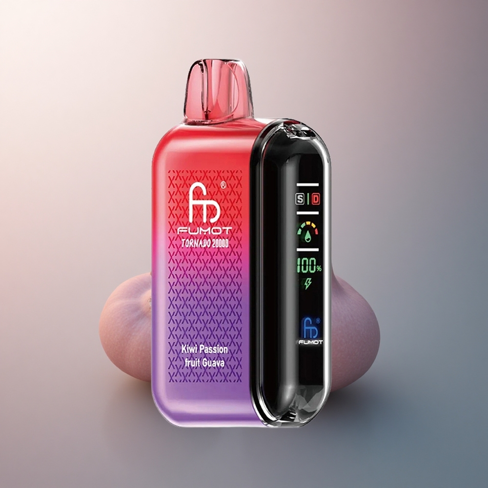Fumot Tornado 20000 Puffs Kiwi Fruit de la Passion Goyave Dual Mesh 850mAh