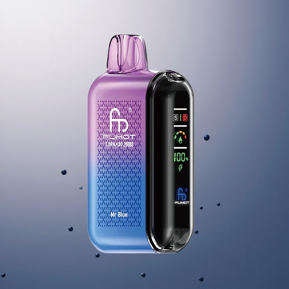 Fumot Tornado 20000 Puffs Monsieur Bleu Double Mesh 20ml 850mAh