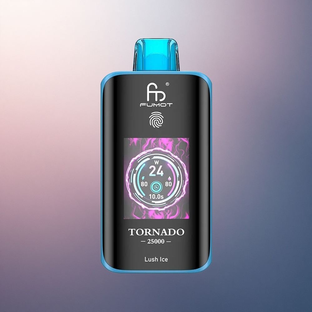 Fumot Tornado 25000 Puffs Glace Rafraîchissante HD avec Batterie 700mAh