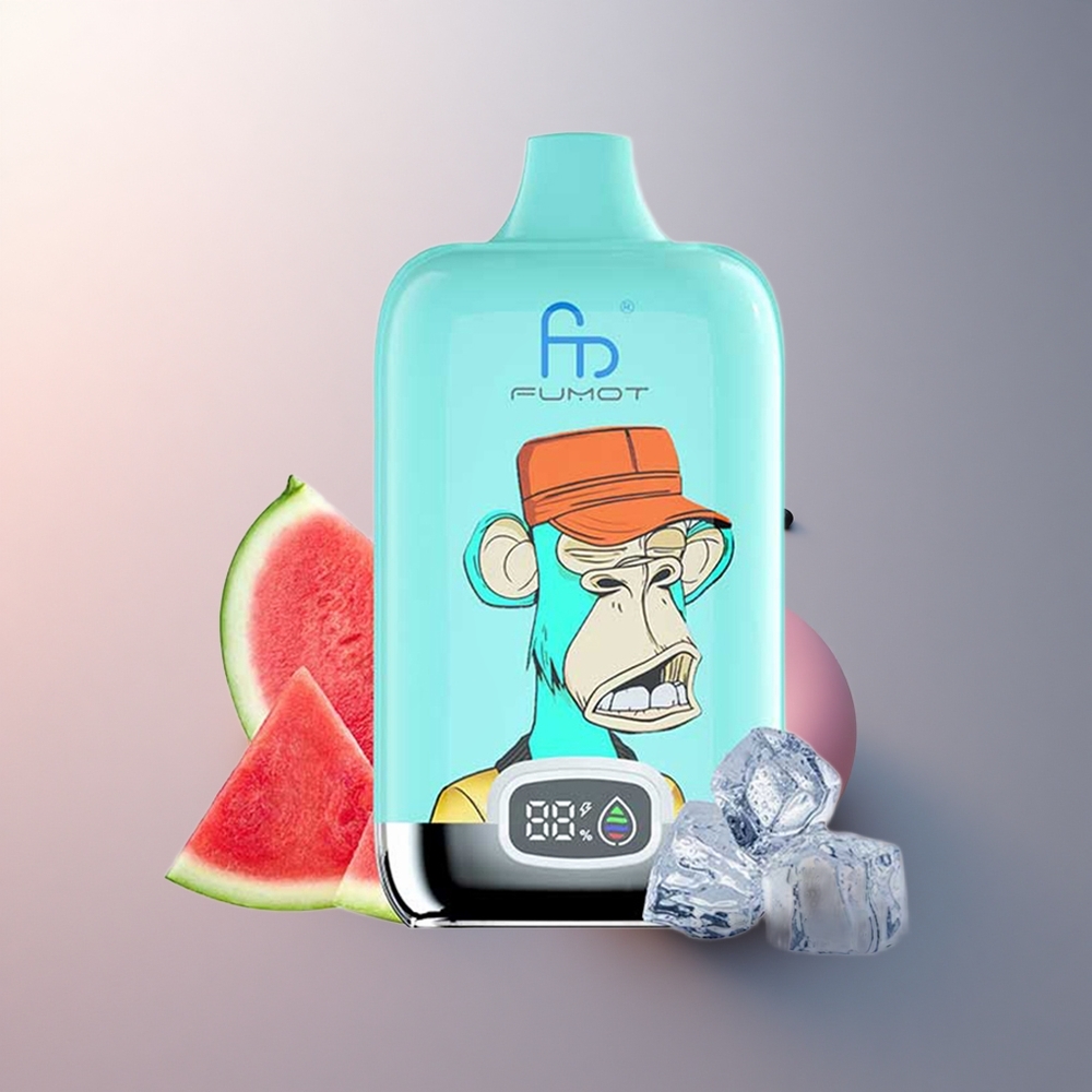 Fumot Tornado Digital Box 12000 Puffs Beignet Fraise 550mAh MTL Mesh