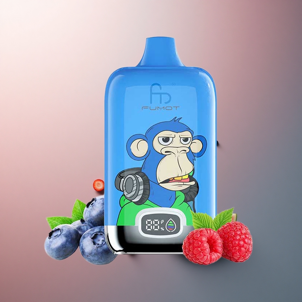 Fumot Tornado Digital Box 12000 Puffs Fraise Pastèque Type-C 550mAh