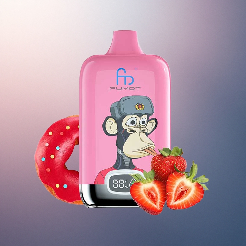 Fumot Tornado Digital Box 12000 Puffs Glace Rafraîchissante avec 20ml E-Liquide et 550mAh