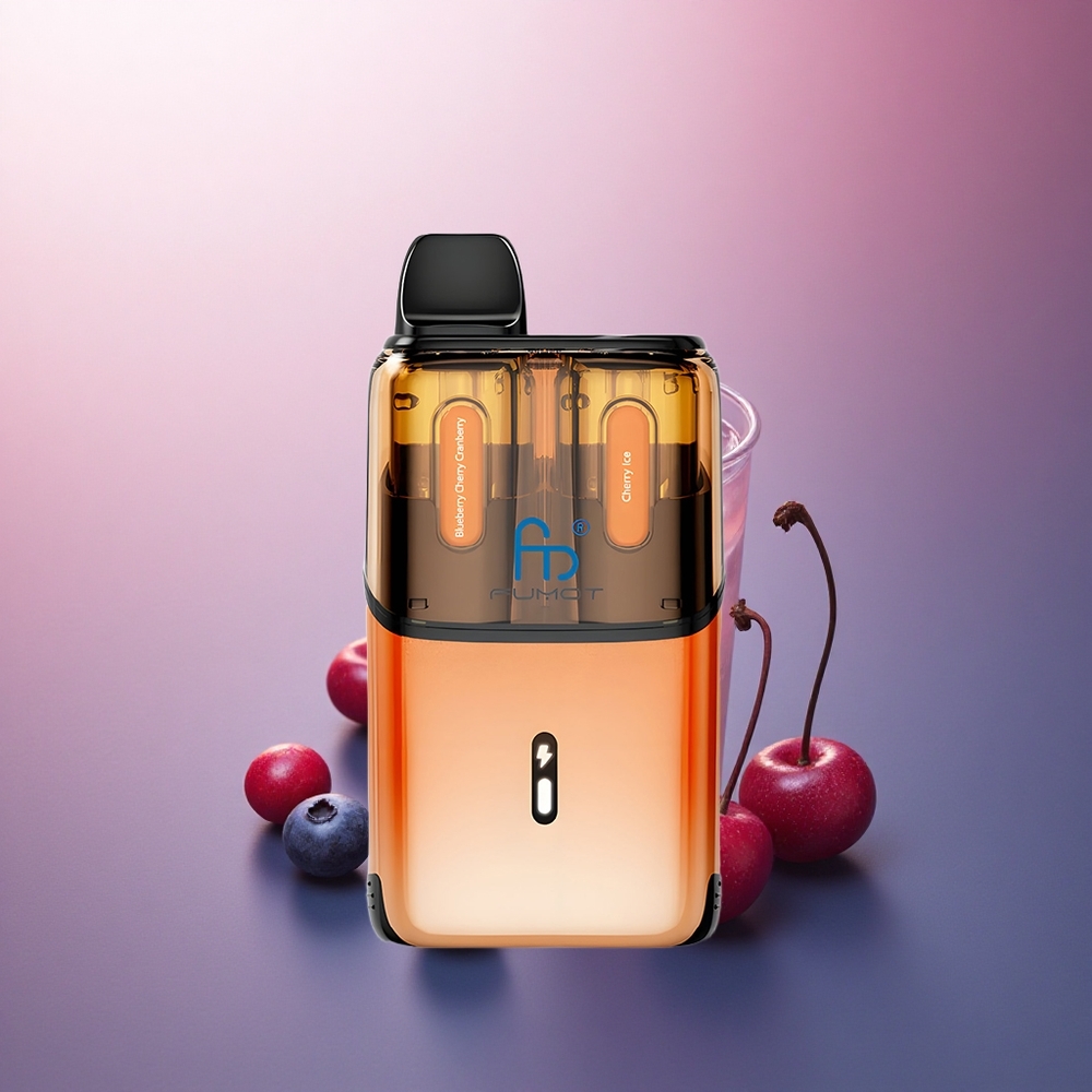 Fumot Ultra T32000 Puffs Cerise Glacée Bleuet Canneberge - 800mAh 24ml 20mg Nicotine
