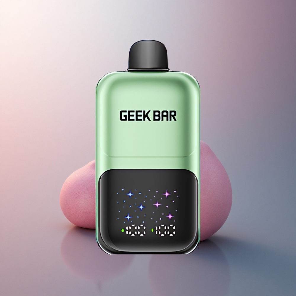 GEEK BAR 2GO 20ml 50000 Puffs Bonbon Acidulé & Fruits Acidulés avec Écran Interactif et Réservoir Double de 20mL