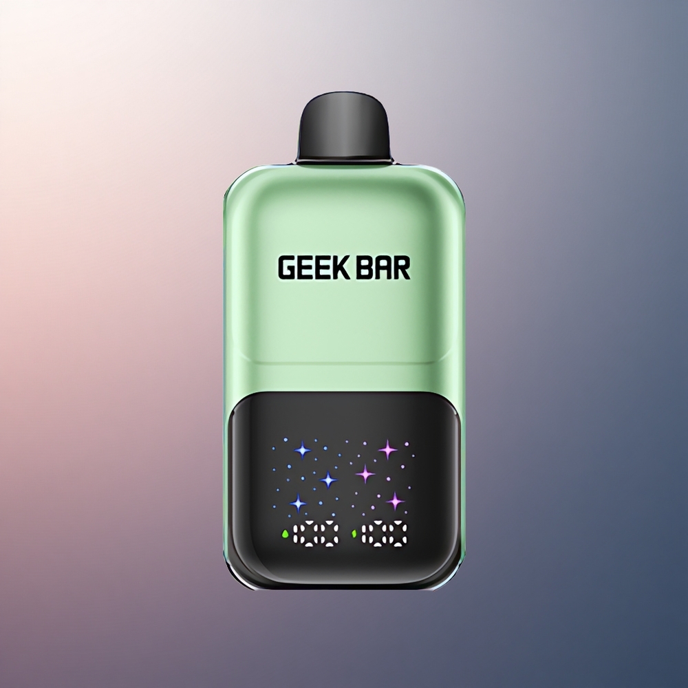 GEEK BAR 2GO 20ml 50000 Puffs Double Pomme A&B Écran Interactif Rechargeable 5% Nicotine