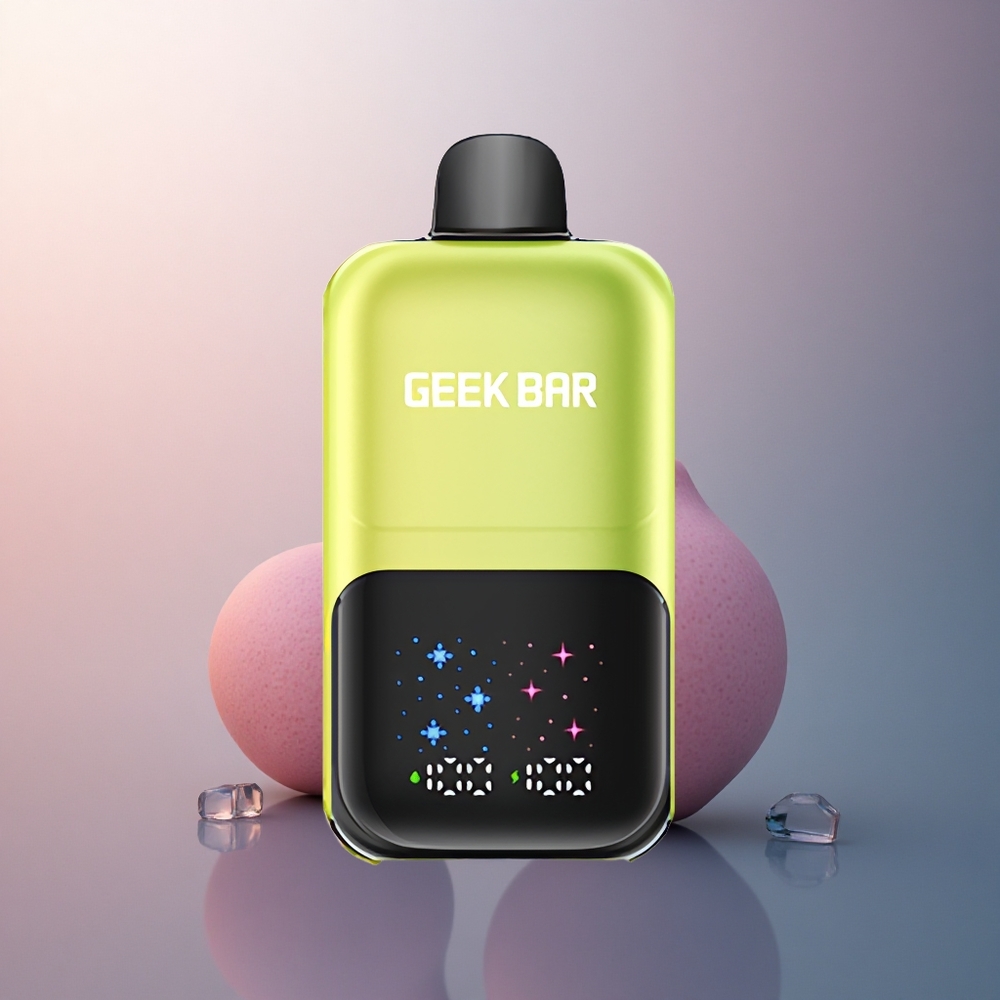 GEEK BAR 2GO 20ml 50000 Puffs Glace Mangue du Mexique avec Écran Interactif et Nicotine 5%