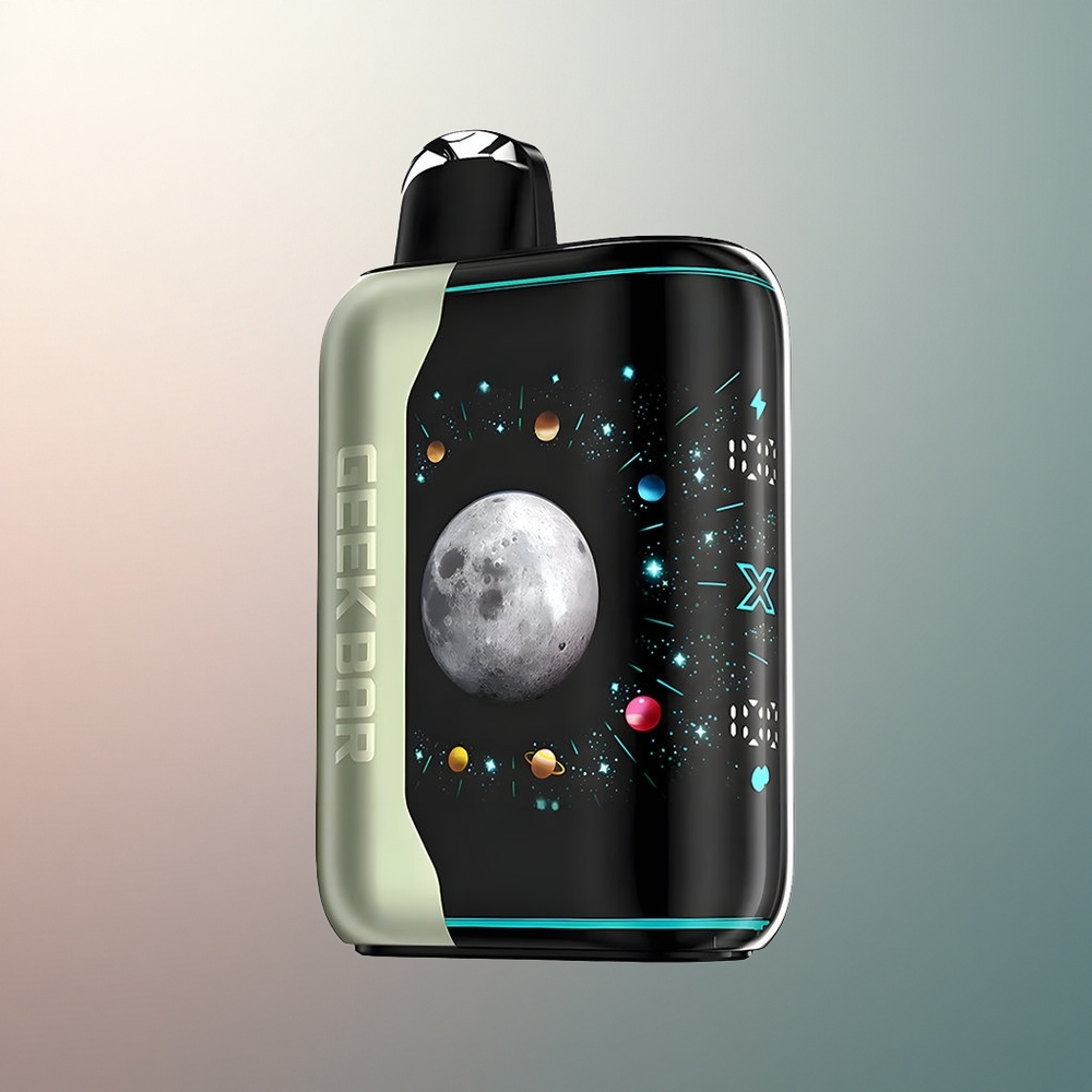 GEEK BAR Platinum Edition 25000 Puffs Menthe Miami Édition Platine avec 20mL d'E-Liquide et 2% de Nicotine