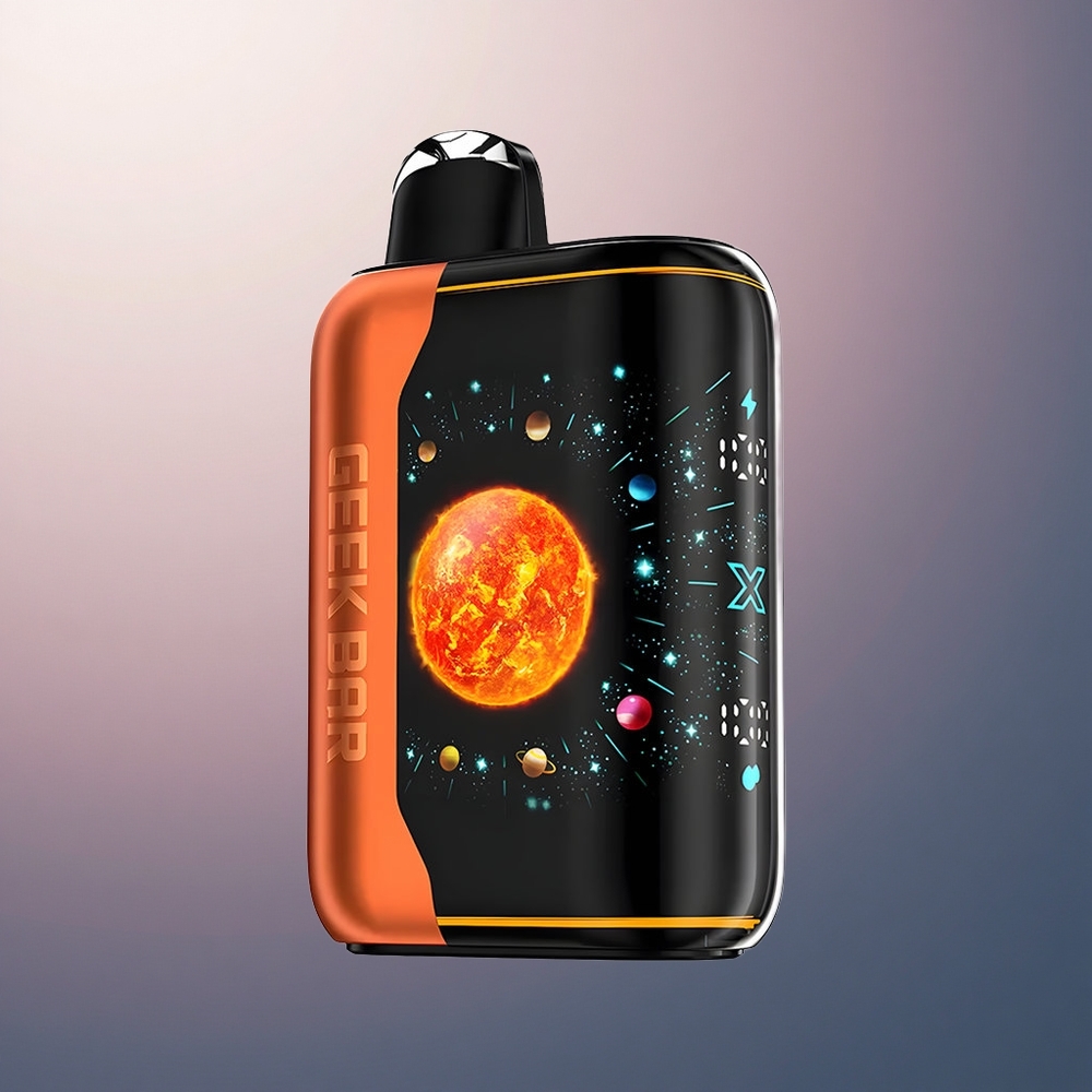 GEEK BAR Platinum Edition 25000 Puffs Punch Acier Plat Dynamique avec 20mL et 2% nicotine