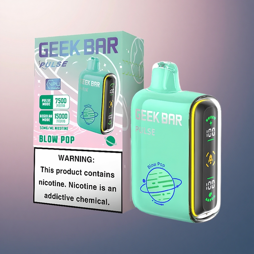 GEEK BAR Pulse 15000 Puffs Planète Édition 16ML Nicotine 5% 650mAh