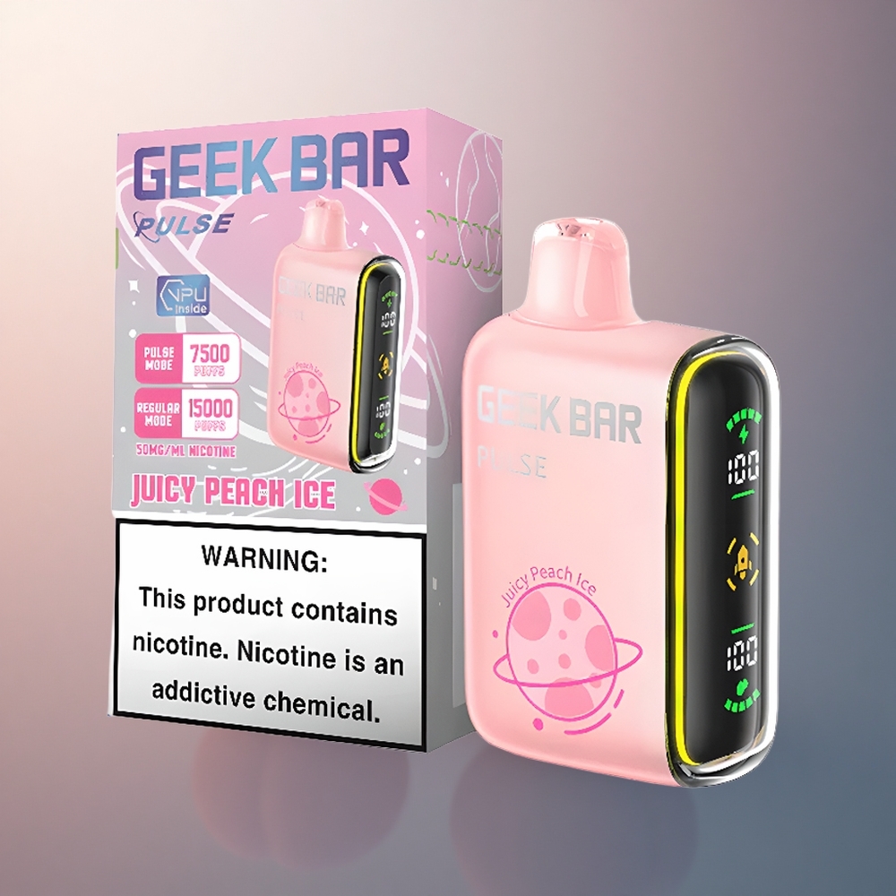 GEEK BAR Pulse 15000 Puffs Planète Édition 16ML Nicotine 5% 650mAh