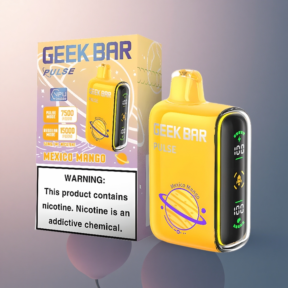 GEEK BAR Pulse 15000 Puffs Planète Édition 16ML Nicotine 5% 650mAh