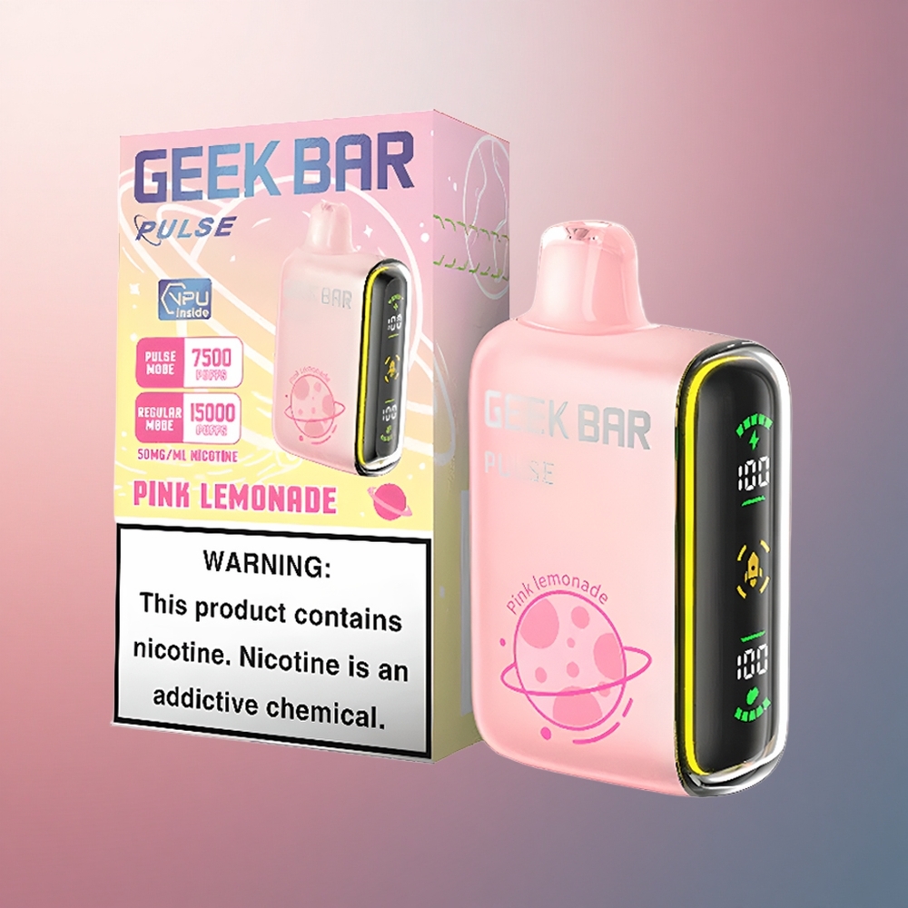 GEEK BAR Pulse 15000 Puffs Planète Édition 16ML Nicotine 5% 650mAh
