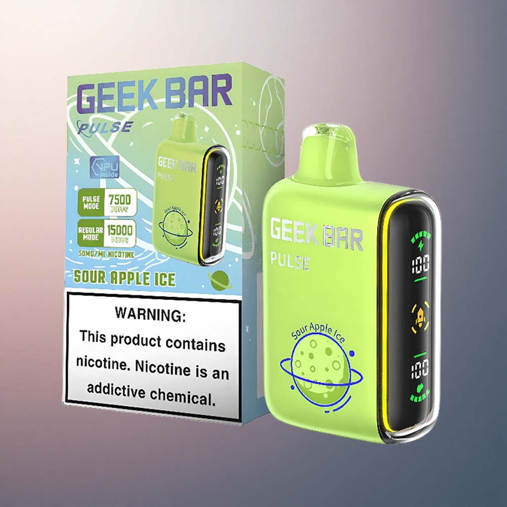 GEEK BAR Pulse 15000 Puffs Planète Édition 16ML Nicotine 5% 650mAh
