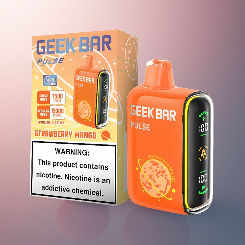 GEEK BAR Pulse 15000 Puffs Planète Édition 16ML Nicotine 5% 650mAh