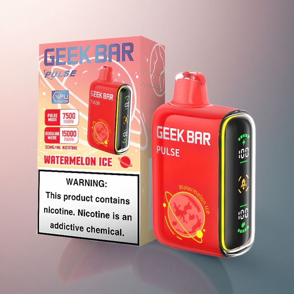 GEEK BAR Pulse 15000 Puffs Planète Édition 16ML Nicotine 5% 650mAh