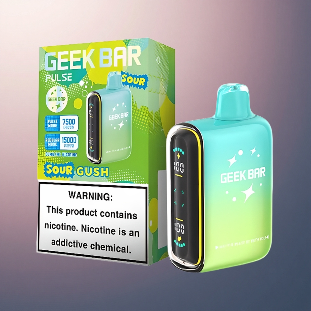 GEEK BAR Pulse 15000 Puffs Édition Acidulée 16ML Nicotine 5% 650mAh