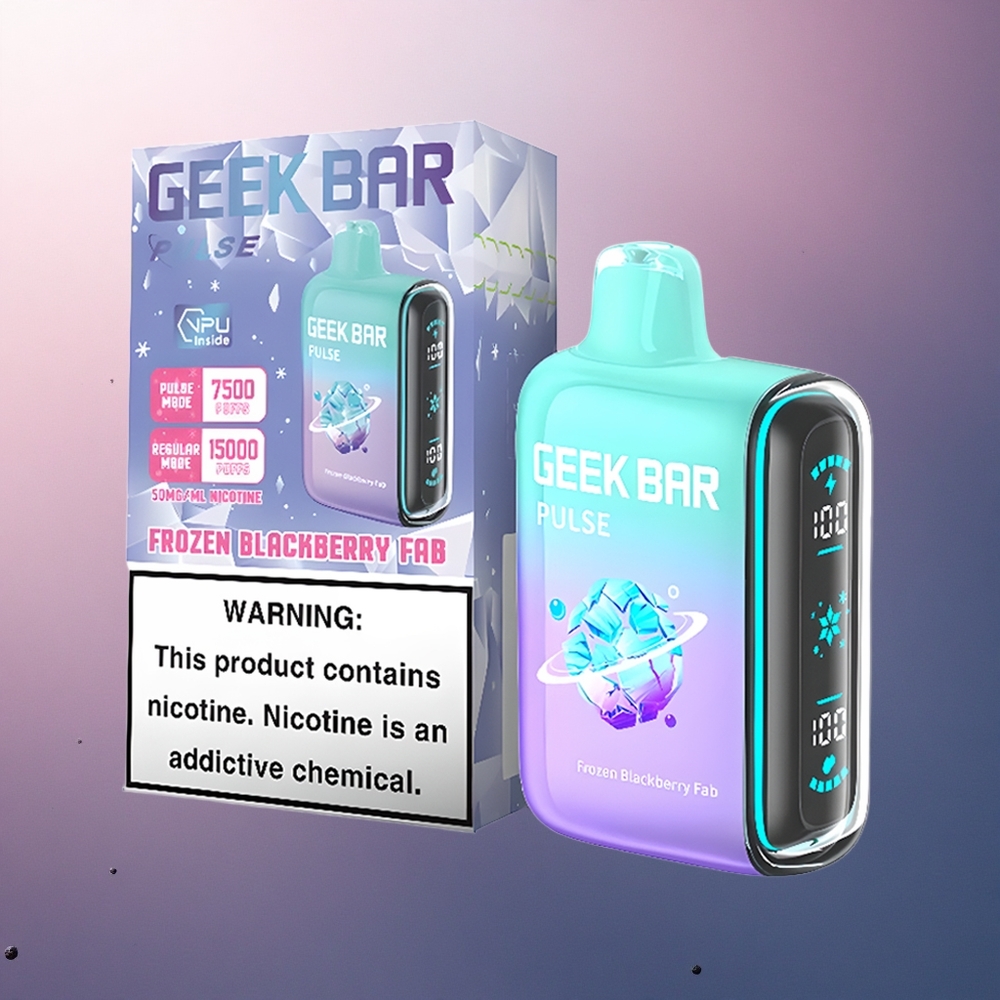 GEEK BAR Pulse 15000 Puffs Édition Glacée 16ML 5% Nicotine 650mAh