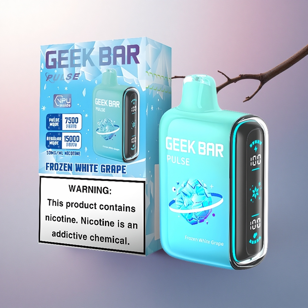 GEEK BAR Pulse 15000 Puffs Édition Glacée 16ML 5% Nicotine 650mAh